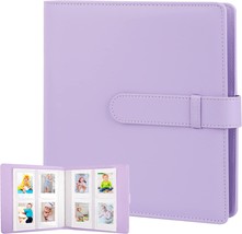 256 Pockets Photo Album For Fujifilm Instax Mini 11 90 70 9 8+ 8 Liplay, Purple - £28.52 GBP