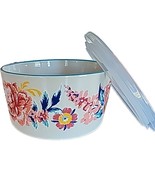 Pioneer Woman 7&quot; Dia. Stoneware Food Storage Container w/Lid ~ KEEPSAKE ... - $555.44 MXN