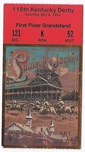 1992 Kentucky Derby Ticket Stub Lil E. Tee Win Horse Racing - £54.38 GBP