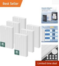 6 Pack HEPA Filter R for Honeywell Air Purifiers - Enhanced Air Quality - $74.20