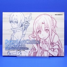 Sword Art Online 1st Season 1 All Animation Artworks Art Book Anime SAO - £46.35 GBP