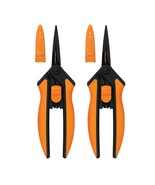Fiskars 399241-1002 Micro-Tip Pruning Snips, Non-Stick Blades, 2 Count, ... - £29.95 GBP