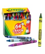 Crayola 64 Crayon Colors with Sharpener - £7.04 GBP
