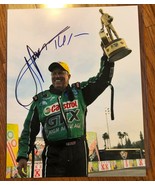 JOHN FORCE AUTHENTIC HAND SIGNED AUTO 8x10 PHOTO 16X NHRA FUNNY CHAMPION - £63.30 GBP