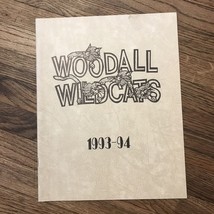 Woodall Oklahoma 1994 yearbook Wildcats - $20.00