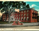 Miller Hall Marrone Università Providence Ri Rhode Island 1920 Wb Cartol... - $7.13
