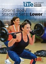 Cathe Friedrich Lite Series Strong Body Stacked Sets Lower Dvd Workout New - £16.61 GBP