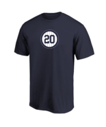 Jorge Posada New York Yankees Locker Room T-Shirt Soft Jersey Tee #20 - $298.60 MXN