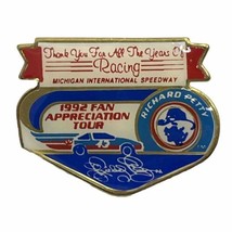 Richard Petty Retirement Tour Michigan Speedway Pontiac STP NASCAR Lapel... - £15.58 GBP