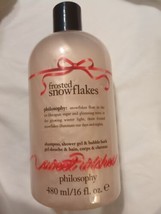 Philosophy 3 on 1 Shampoo, Shower Gel, Bubble Bath 16 Frosted Snowflakes - £16.66 GBP