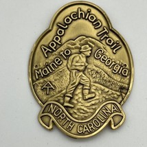 Hike America Appalachian Trail North Carolina Hiking Staff Medal Maine Georgia - £8.31 GBP