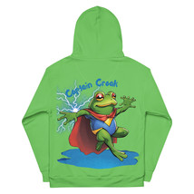 New Unisex Hoodie Size XS-6XL Pullover Green Captain Croak Long Sleeve Pocket - $36.00+