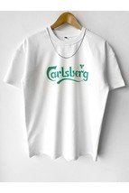 Men&#39;s Oversize Calsberg Printed Crew Neck T-shirt - $7.00+