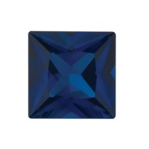 Natural Blue Sapphire Square Shape AA/A Quality Gemstone Available in 1.... - £12.51 GBP