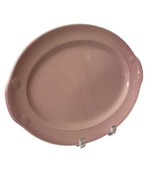 Pink Oval Serving Platter By Taylor Smith And Taylor LuRay Pastels  13&quot; ... - $48.12 CAD