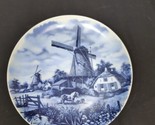 Delft Blaun Handdecorated Made in Holland Plate - $44.54