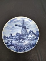 Delft Blaun Handdecorated Made in Holland Plate - £35.60 GBP