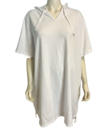Liz Claiborne New York White V Neck Short Sleeve Hooded Swimsuit Cover U... - €16,35 EUR Liz Claiborne New York White V Neck Short Sleeve Hooded Swimsuit Cover U... - €16,35 EUR
