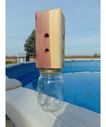 Kentucky Red Cedar carpenter bee trap 12" tall 100% MADE IN AMERICA - $16.00