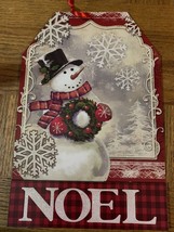 (1)Christmas House Decor Noel Hanging Sign. - $11.76