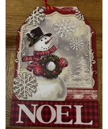 (1)Christmas House Decor Noel Hanging Sign. - $13.67 CAD
