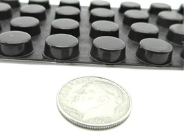 Guitar Pedal Rubber Feet for Boss Pedals  Black  3M Backing  3/16 H    3... - £9.57 GBP