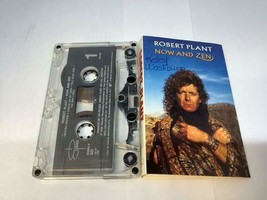 Robert Plant Audio Cassette Tape Now And Zen 1988 Atlantic Records Usa 90853-4 - £6.88 GBP