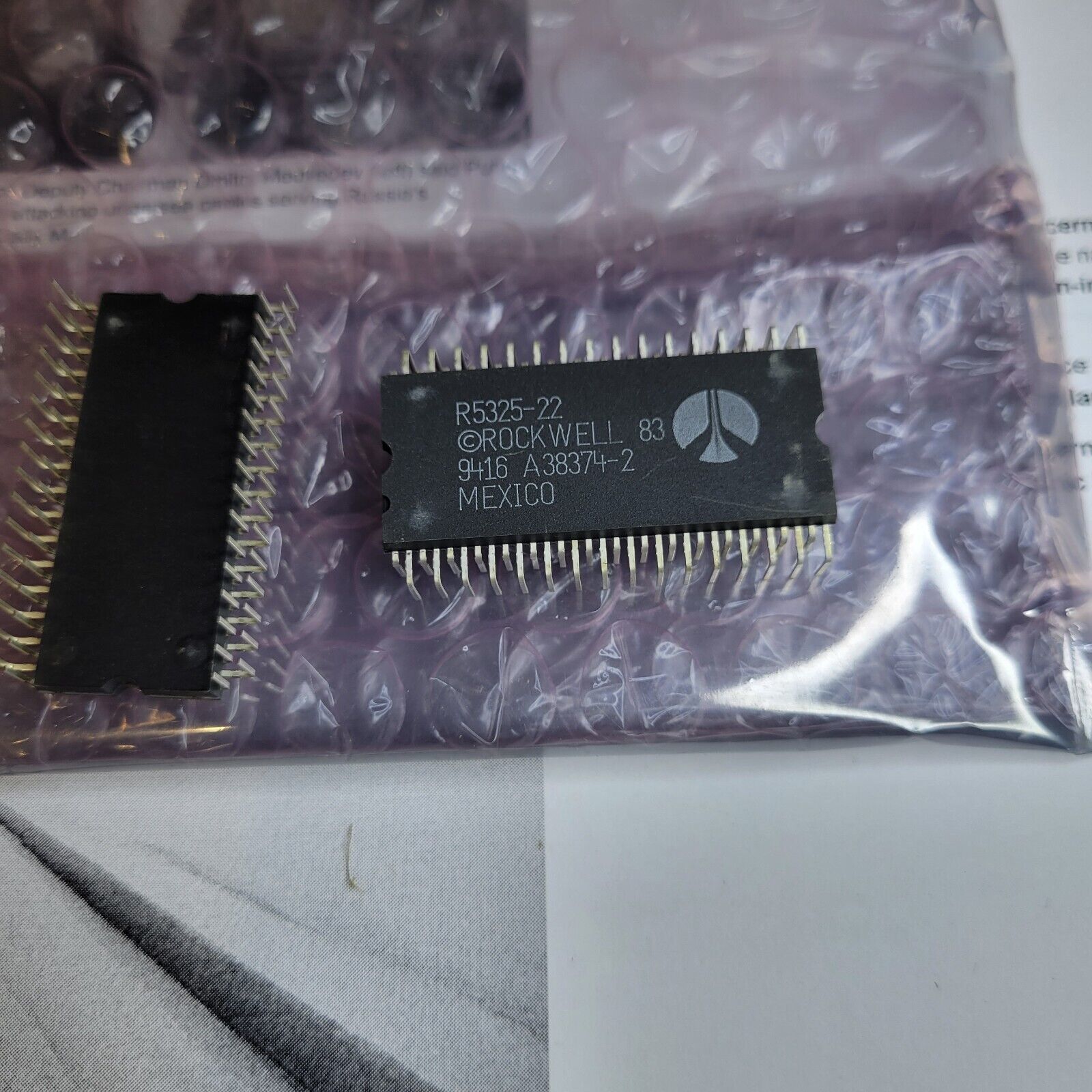 (2 PCS) R5325-22 ROCKWELL R5325 ZIG ZAG   SALE USA $15 - $14.85