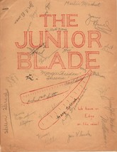 The junior Blade Kohler school 1944 Student Paper Rare  historical WW2  1A - £59.63 GBP
