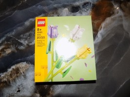 LEGO 40461 Tulips - Yellow, Purple, White, 3 Blooms NEW - £21.18 GBP