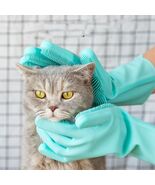 pte Grooming Gloves: Bite-Resistant Pet Bathing Glove with Anti-Slip Par... - $14.84