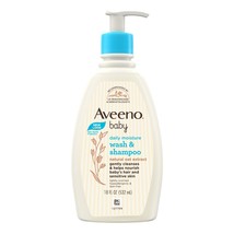Aveeno Baby Daily Moisture Lightly Scented Wash &amp; Shampoo 532mL - $33.99