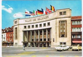 Belgium Postcard Charleroi Palais des Beaux Artes - £2.33 GBP