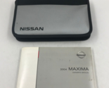 2004 Nissan Maxima Owners Manual Handbook with Case OEM H01B01010 - $14.84
