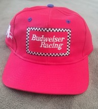 Hall Of Famer Vtg 1990s Budweiser Bill Elliott 11 Nascar Cl EAN Snapback Red - £19.80 GBP