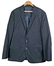 J Crew Thompson Blazer Jacket 44L 44 Long Navy Blue Chino Cotton Mens *R... - £37.21 GBP