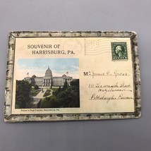 Vintage Harrisburg Pennsylvania Postcard Book 22 Photos - £24.41 GBP