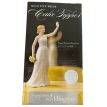 Weddingstar High Five Bride Porcelain Figurine Cake Topper New Open Box - $29.69