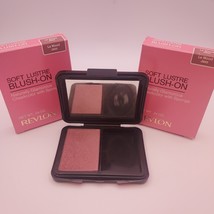 LOT OF 2 Revlon Soft Lustre Blush-On  Cheekcolor LE MOOD JAZZ (NO SPONGE)  - $11.87