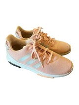 Women&#39;s Adidas Shoes Size 6 Cloudfoam Running Sneakers Pink Mesh Excellent cond - £20.00 GBP