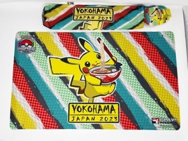 NEW Pokemon World Championship 2023 Yokohama Playmat Pikachu Ramen US SELLER! - £45.70 GBP