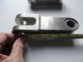 Marine Machine Heavy Duty Tie Bar unpolished Large Size Clevis - $569.25