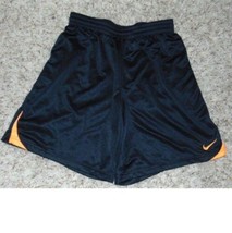 Boys Shorts Nike Elastic Waist Drawstring Dri Fit Black Basketball Athle... - $6.93