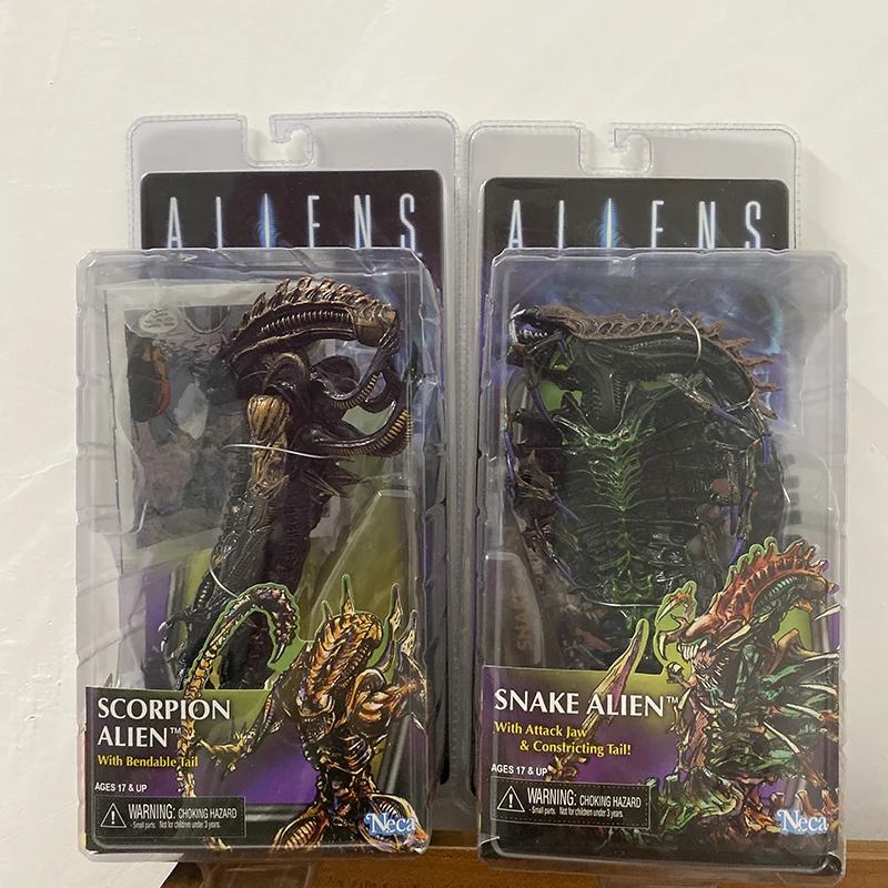 NECA 7 Inch Scorpion Alien Figure 13th Lineup Aliens VS Predator Snake Alien Sgt - $32.17+