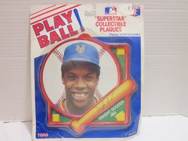 Vintage  NY Mets Baseball Superstar Collectible Plaque Tara Dwight Goode... - $11.99