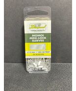 Momoi Diamond Mini-Lock Sleeves Crimps L/1.3 mm 100-130 Test 50 Sleeves - $15.43 CAD