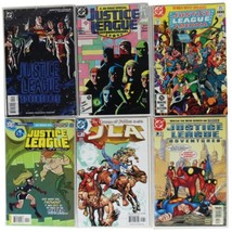 Lot Of 6 Vtg 80s 00s Justice League Comic Books Superman Green Lantern Flash Dc - £12.45 GBP