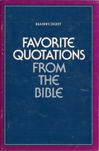 Reader&#39;s Digest Favorite Quotations From the Bible - £4.39 GBP