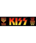 KISS 10 x 3 KISS Army Professionally Printed Glossy Custom Bumper Sticker - $11.57 CAD