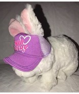 Gund White Bunny Rabbit Plush 8&quot; Stuffed Easter Hip Hop Hooray 4043149 - $10.99